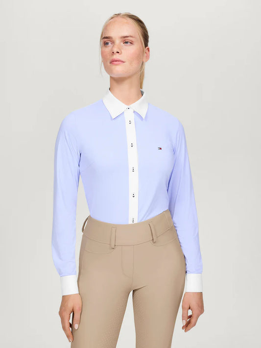 CAMICIA A MANICHE LUNGHE DONNA MODELLO ESSEX SS2025