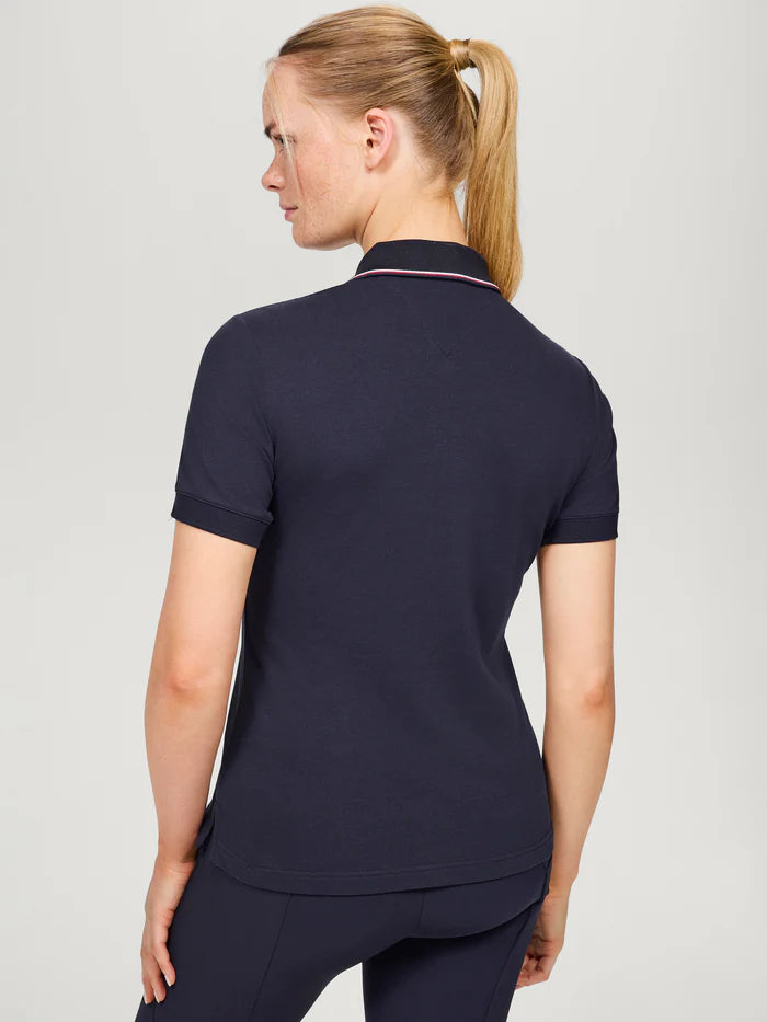 POLO CON ZIP DONNA MODELLO CAMDEN SS2025