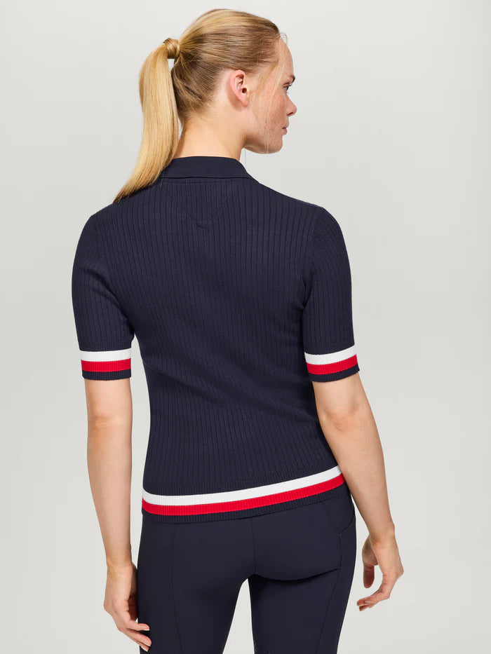 POLO IN MAGLIA DONNA MODELLO LENOX SS2025