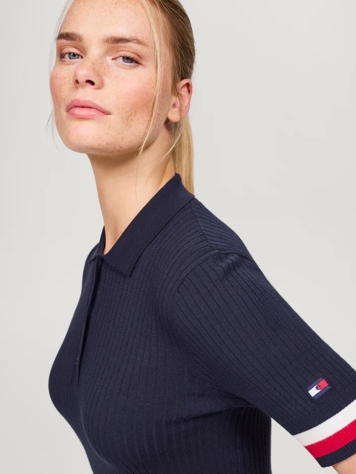 POLO IN MAGLIA DONNA MODELLO LENOX SS2025