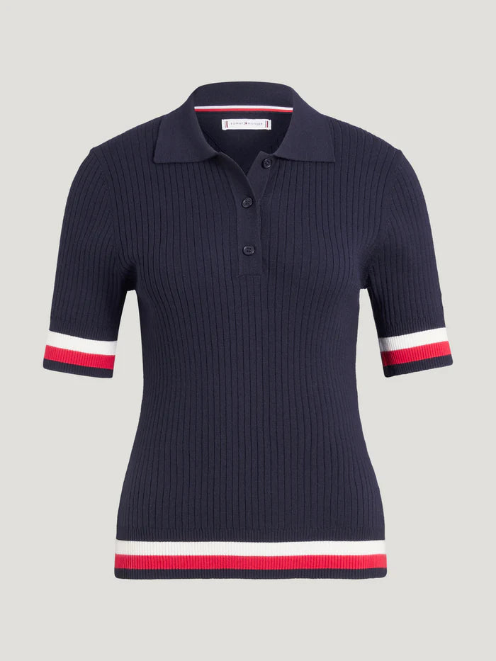 POLO IN MAGLIA DONNA MODELLO LENOX SS2025