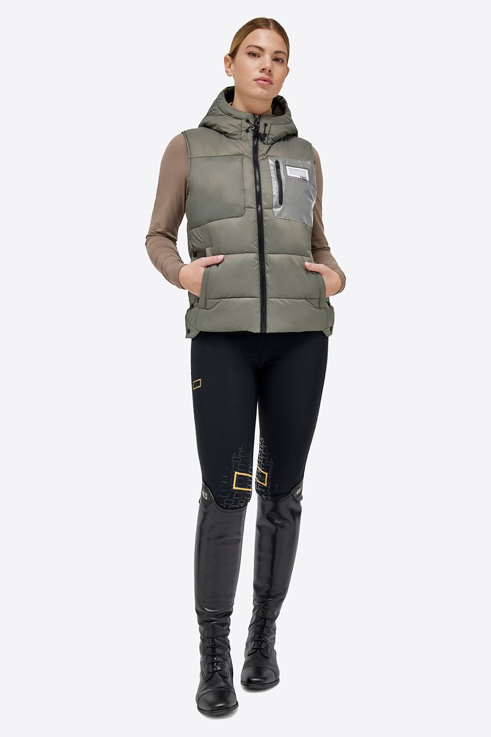 GILET DONNA IMBOTTITURA IN PIUMA RG