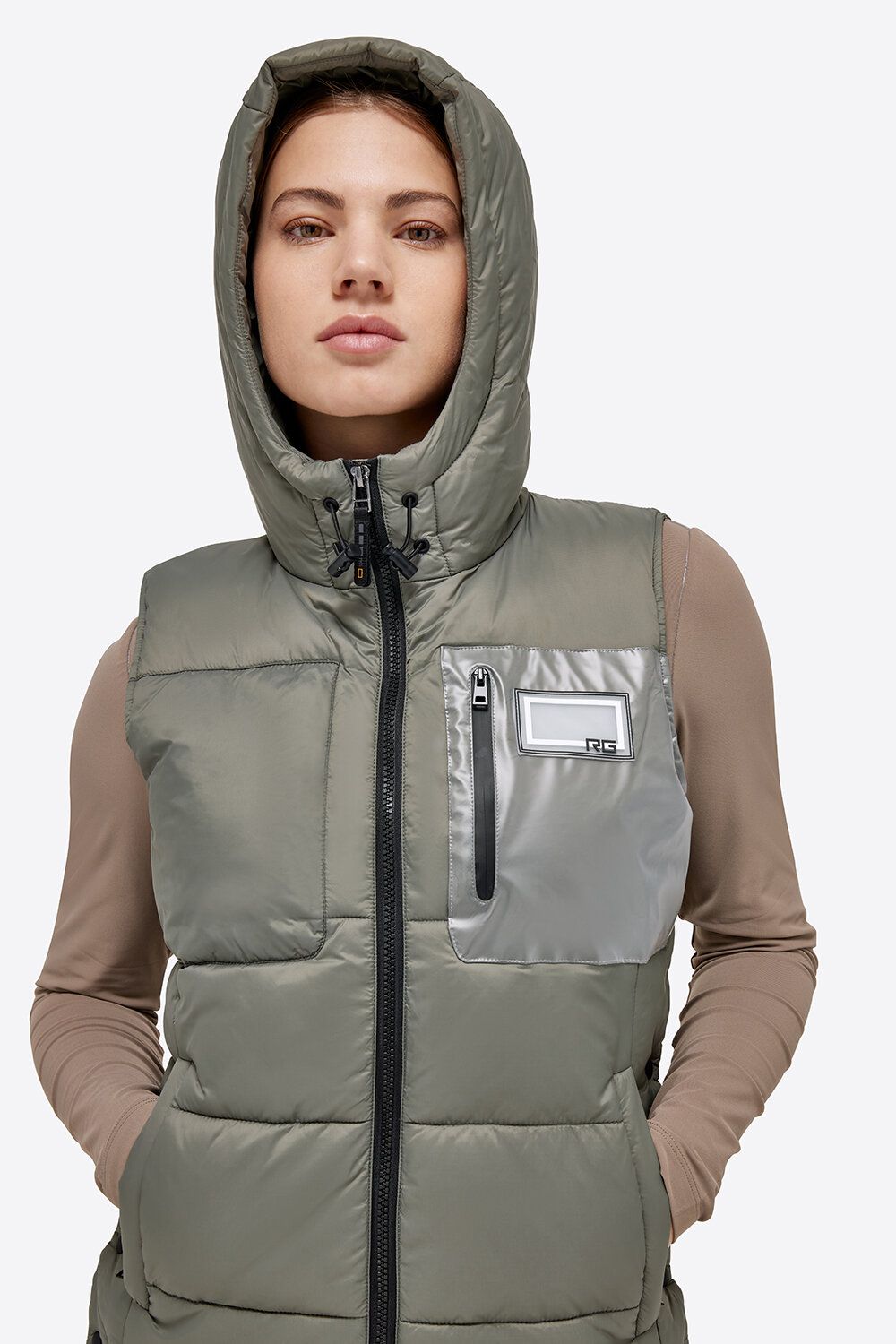GILET DONNA IMBOTTITURA IN PIUMA RG