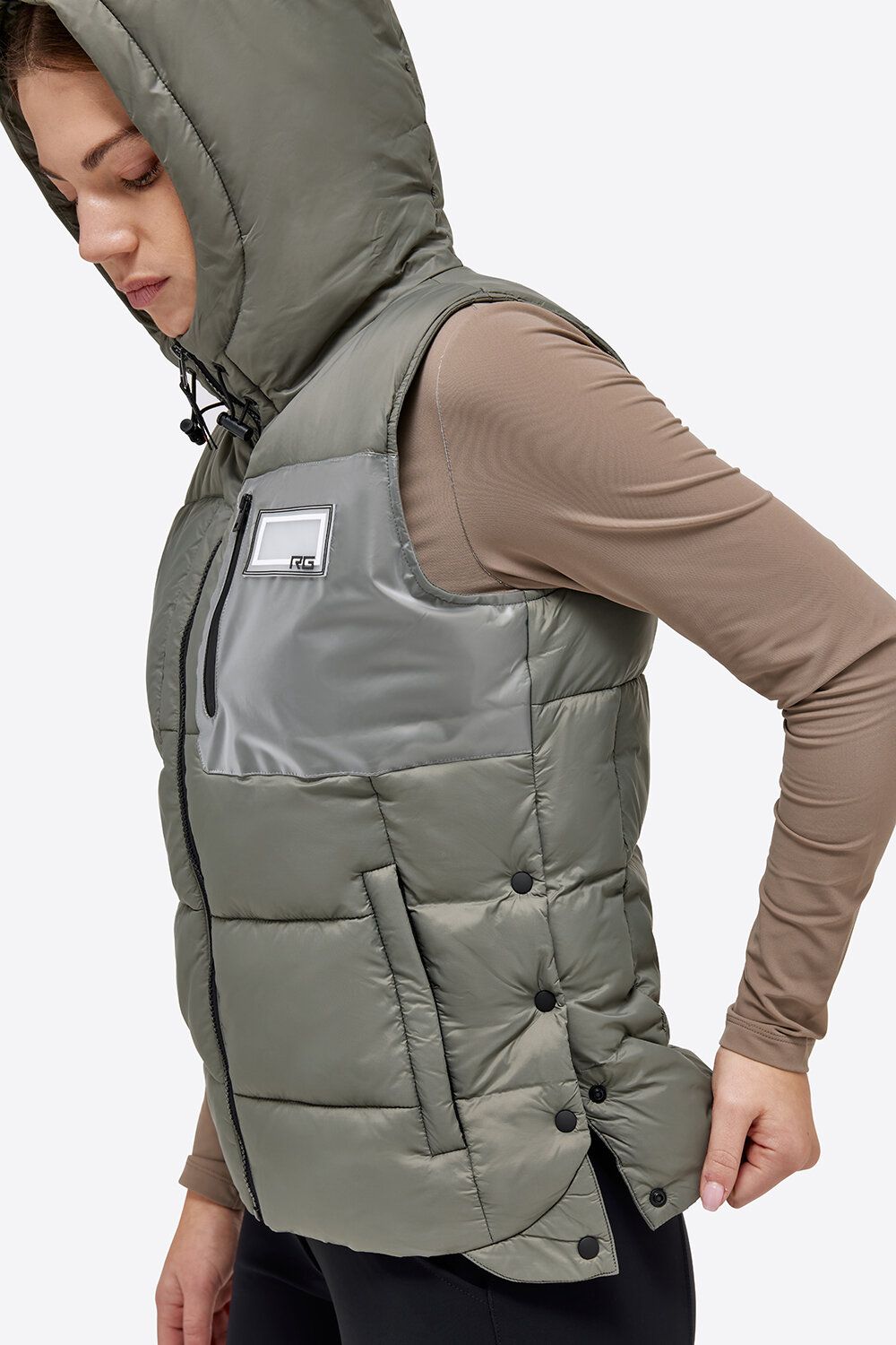 GILET DONNA IMBOTTITURA IN PIUMA RG
