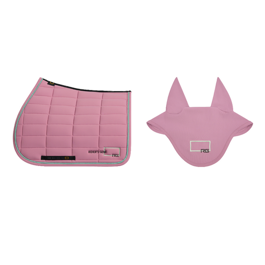 SET SOTTOSELLA + CUFFIETTA RG ROSA/VERDE SS2025