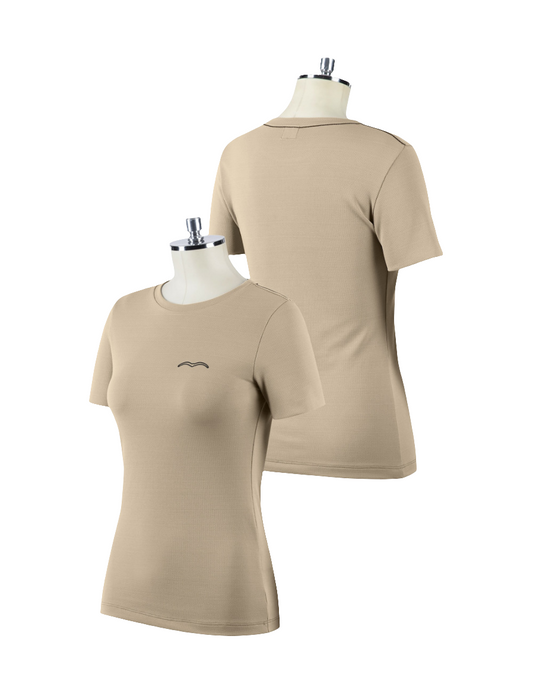 T-SHIRT ANIMO FOGGIA 24S DONNA BEIGE (TG.38)