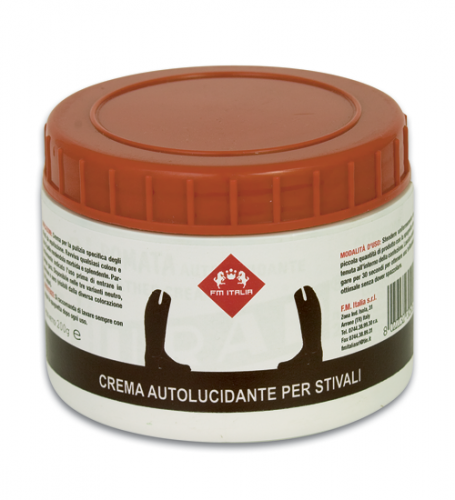 CREMA AUTOLUCIDANTE PER STIVALI FM ITALIA 200G