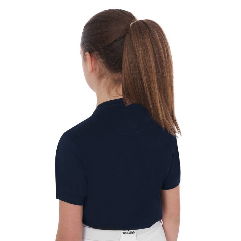 T-SHIRT BAMBINA SLIM FIT CON STAMPA LOGO PSICHEDELICO EQUESTRO