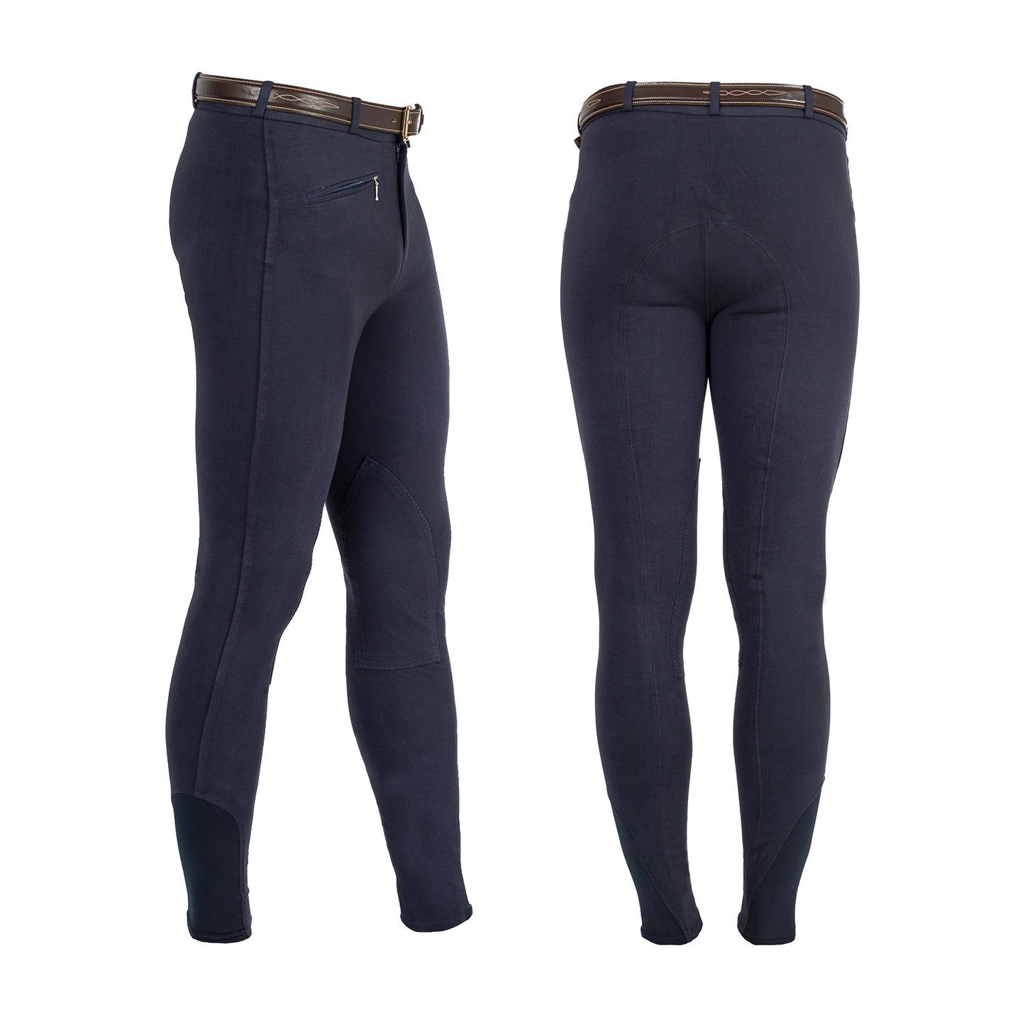 PANTALONI UOMO EQUESTRO MODELLO URANO IN COTONE ELASTICIZZATO