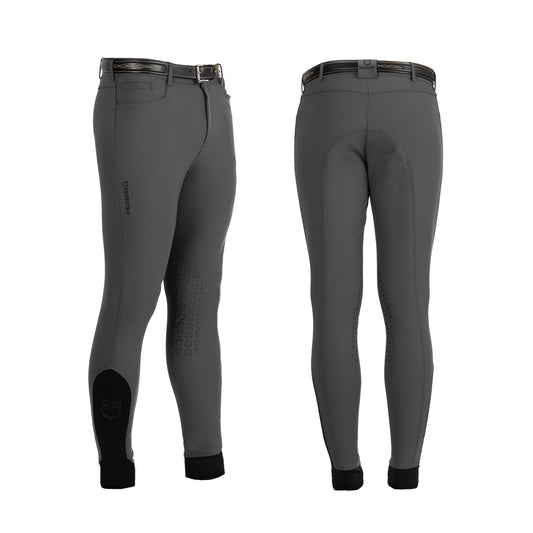 PANTALONI UOMO EQUESTRO MODELLO CASPAR IN TESSUTO TECNICO CON GRIP
