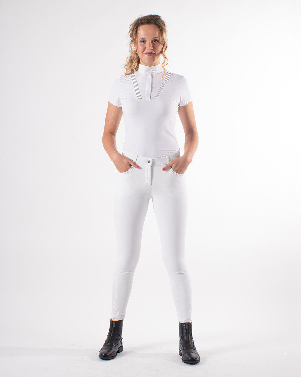 POLO DA CONCORSO QHP MODELLO RIVA DONNA