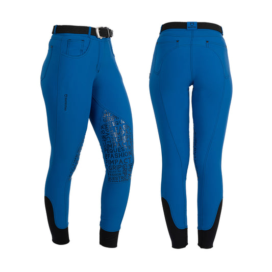 PANTALONI DONNA EQUESTRO MODELLO XENI IN TESSUTO TECNICO CON GRIP