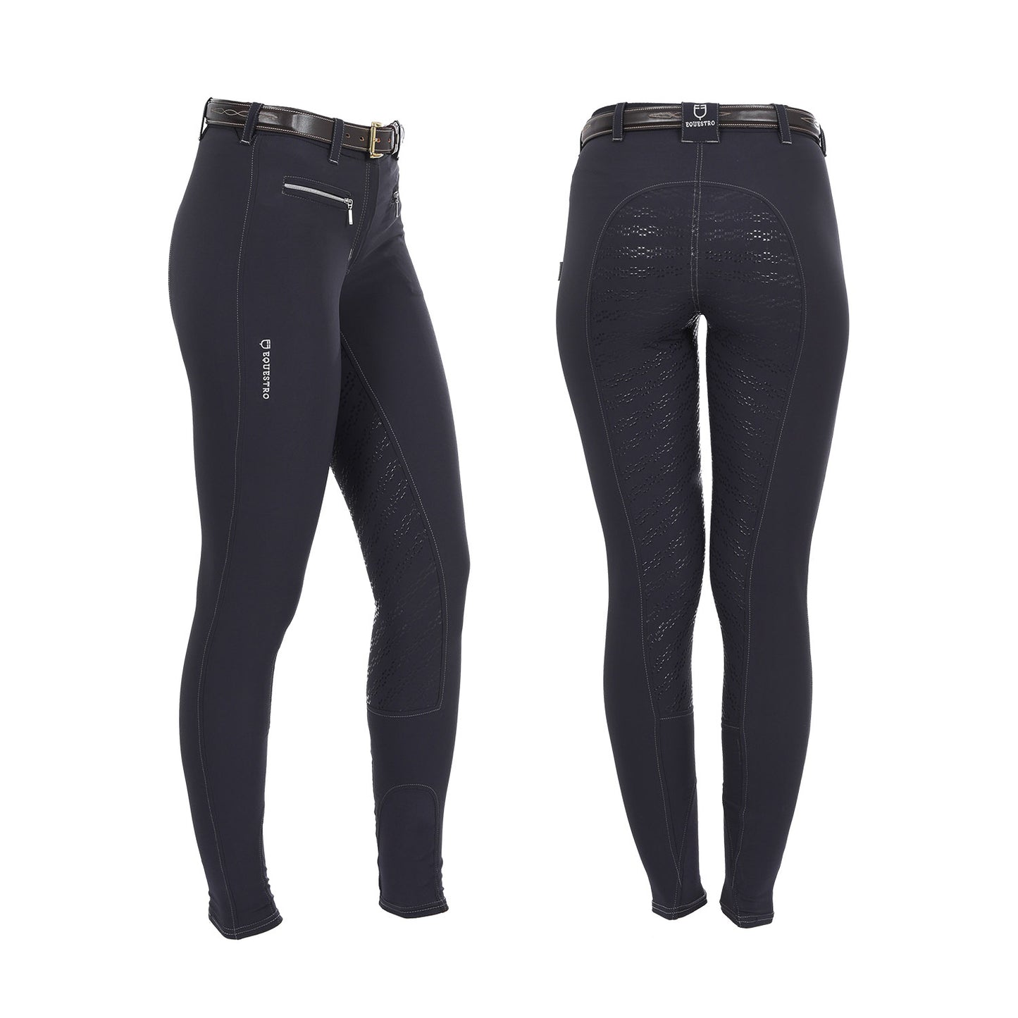 PANTALONI DONNA EQUESTRO MODELLO ALICIA IN TESSUTO TECNICO FULL GRIP