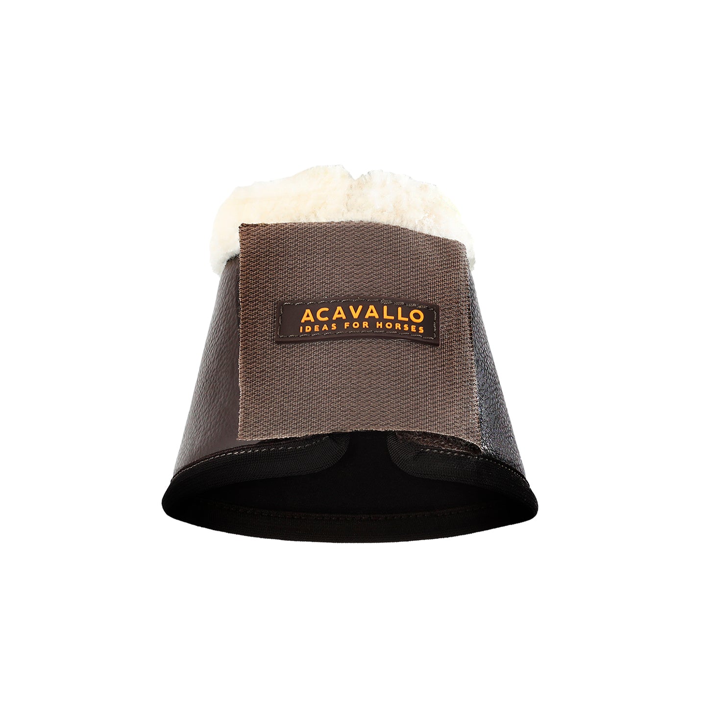PARAGLOMI ACAVALLO IN ECO PELLE CON CHIUSURA IN VELCRO
