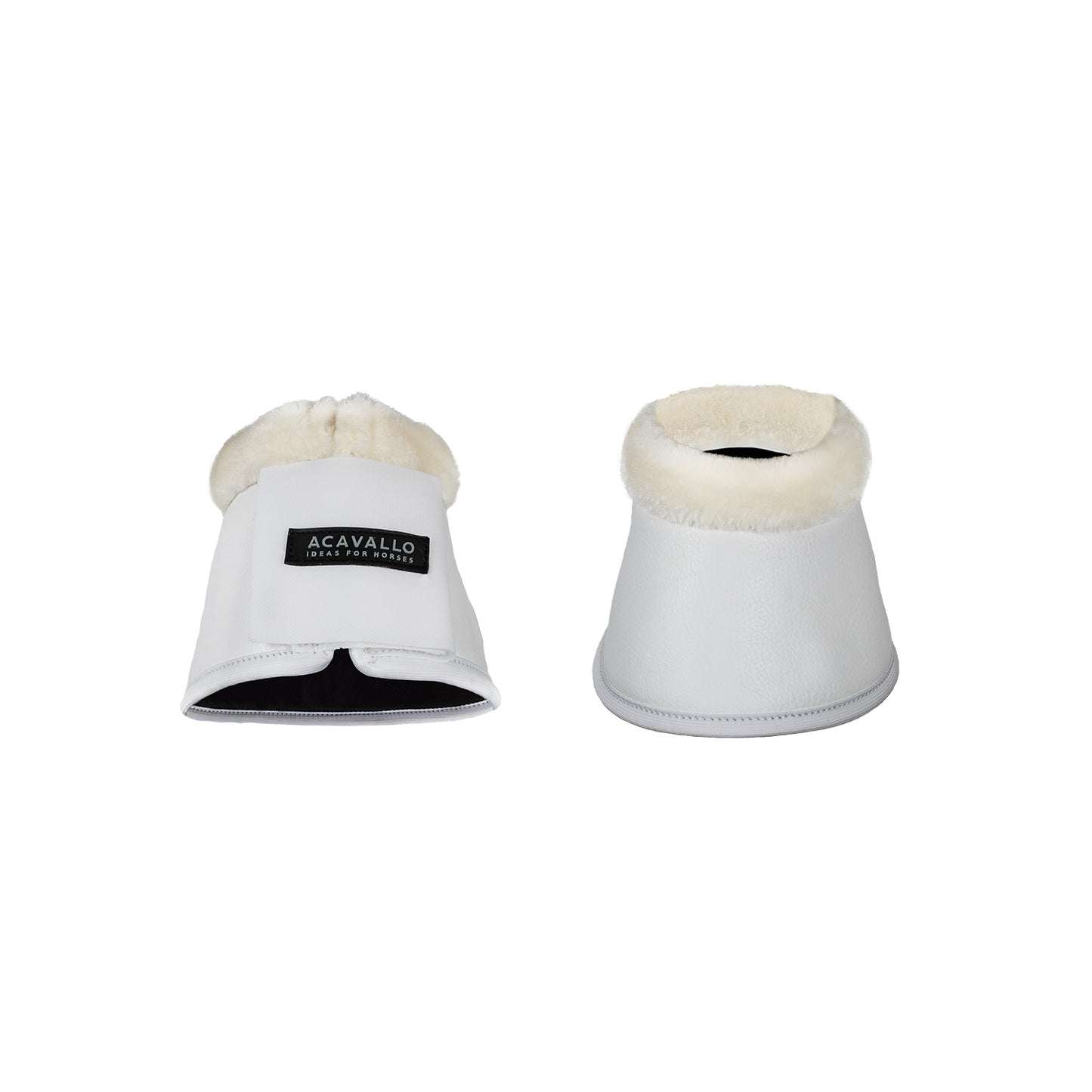 PARAGLOMI ACAVALLO IN ECO PELLE CON CHIUSURA IN VELCRO