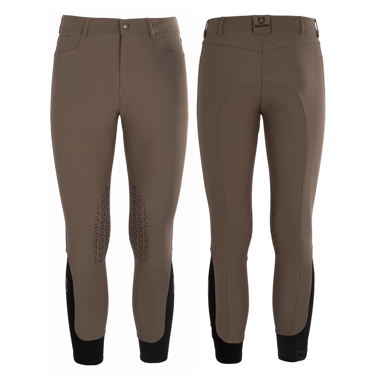PANTALONI UOMO EQUESTRO MODELLO CASPAR IN TESSUTO TECNICO CON GRIP