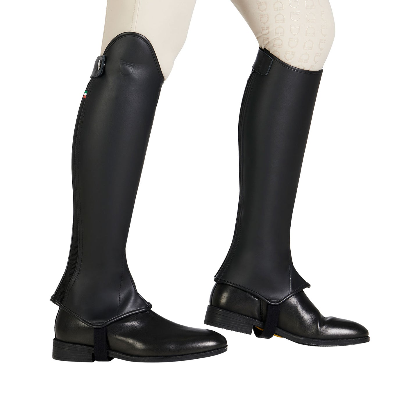 GHETTE EQUESTRO IN PELLE MODELLO COLOMBO